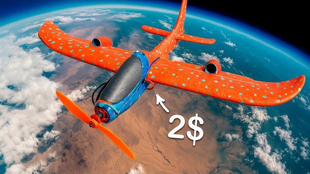 ПЕРЕДЕЛАЛ 2$ САМОЛЕТ В РАДИОУПРАВЛЯЕМЫЙ ИСТРЕБИТЕЛЬ ПЕРЕДЕЛАЛ 2$ САМОЛЕТ В РАДИОУПРАВЛЯЕМЫЙ ИСТРЕБИТЕЛЬ
