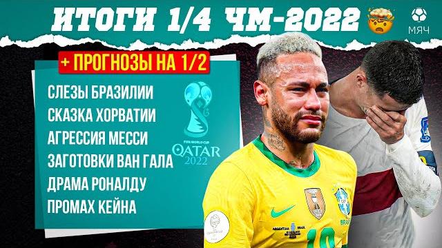 Итоги 1/4 ЧМ-2022 | МЯЧ Подкаст | Live Итоги 1/4 ЧМ-2022 | МЯЧ Подкаст | Live