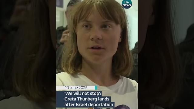 Climate activist Greta Thunberg has arrived in France after she was deported from Israel on Tuesday Climate activist Greta Thunberg has arrived in France after she was deported from Israel on Tuesday