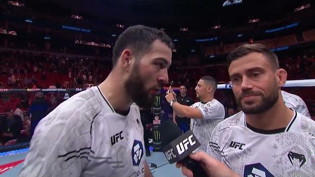 UFC Луисвилл: Нассурдин Имавов - Слова после боя UFC Луисвилл: Нассурдин Имавов - Слова после боя