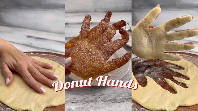 How to make donuts diffrently - foodiebeats tiktok trend - fun for kids - short video How to make donuts diffrently - foodiebeats tiktok trend - fun for kids - short video