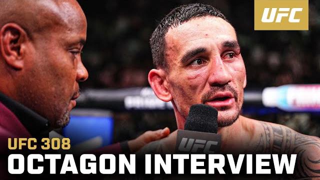 Max Holloway Octagon Interview | UFC 308 Max Holloway Octagon Interview | UFC 308