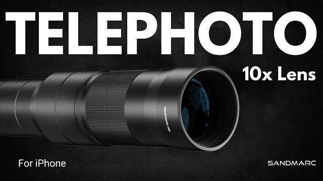 Telephoto 10x Zoom Lens for iPhone | SANDMARC Telephoto 10x Zoom Lens for iPhone | SANDMARC