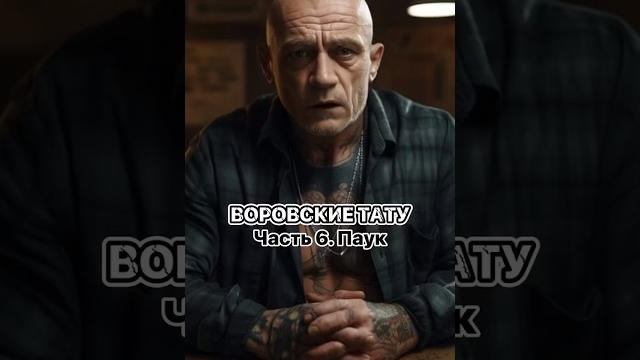 Воровские тату. Часть 6. Паук Воровские тату. Часть 6. Паук