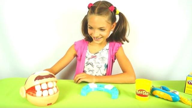 Play Doh и Мистер Зубастик. Видео про пластилин Play Doh и Мистер Зубастик. Видео про пластилин
