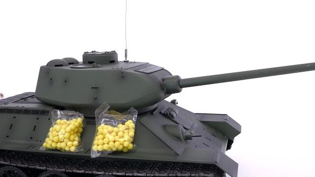 Танк радиоуправляемый "T-34", 1:16 от Heng Long Танк радиоуправляемый "T-34", 1:16 от Heng Long