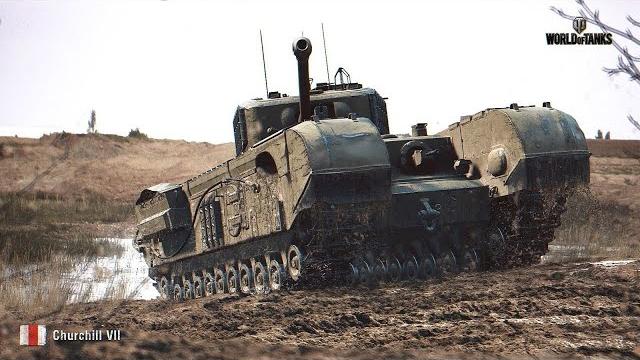 Churchill VII — Отличный танк на 6 уровне! Churchill VII — Отличный танк на 6 уровне!