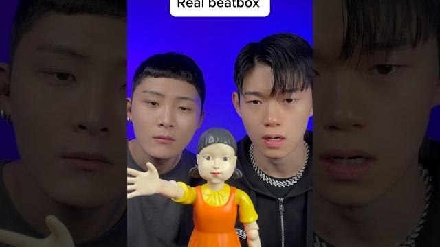 Fake beatbox vs real beatbox #beatbox #tiktok Fake beatbox vs real beatbox #beatbox #tiktok