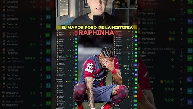 El MAYOR ROBO de la HISTORIA #Raphinha #FCBarcelona #Barça #BalondeOro #LamineYamal #Opinion El MAYOR ROBO de la HISTORIA #Raphinha #FCBarcelona #Barça #BalondeOro #LamineYamal #Opinion