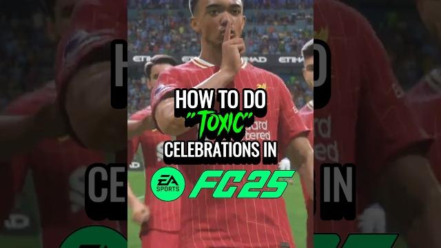 How to Toxic celebrations in FC 25 #fc25 How to Toxic celebrations in FC 25 #fc25