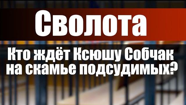 Сволота. Кто ждёт Ксюшу Собчак на скамье подсудимых? Сволота. Кто ждёт Ксюшу Собчак на скамье подсудимых?