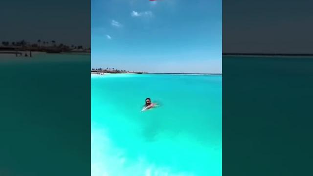 ISSEI funny video Winter Sea #shorts ISSEI funny video Winter Sea #shorts