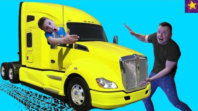 КРУТАЯ ФУРА из АМЕРИКИ едет на СКЛАД!!! КАКИМ ТЯГАЧОМ управляет ИГОРЮША? Видео для детей КРУТАЯ ФУРА из АМЕРИКИ едет на СКЛАД!!! КАКИМ ТЯГАЧОМ управляет ИГОРЮША? Видео для детей