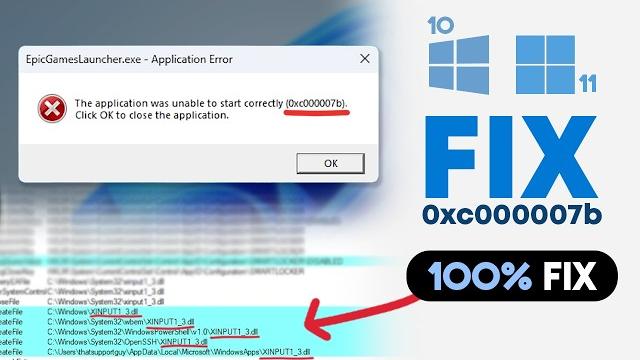How to Fix 0xc00007b Error Windows | Guaranteed Fix! How to Fix 0xc00007b Error Windows | Guaranteed Fix!
