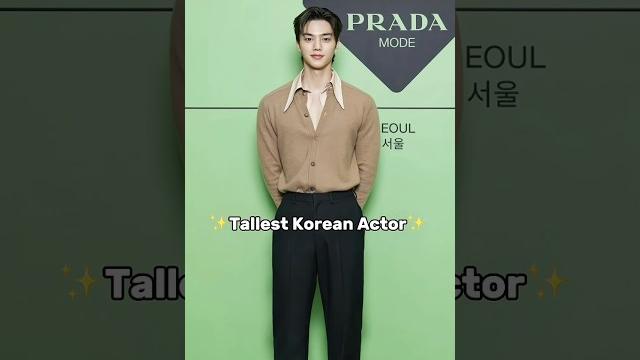 "Unveiling the Tallest Korean Actor! " "Unveiling the Tallest Korean Actor! "