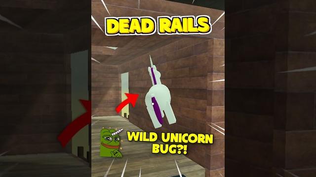 You CAN'T KEEP the WILD UNICORN in Dead Rails #roblox #deadrails You CAN'T KEEP the WILD UNICORN in Dead Rails #roblox #deadrails