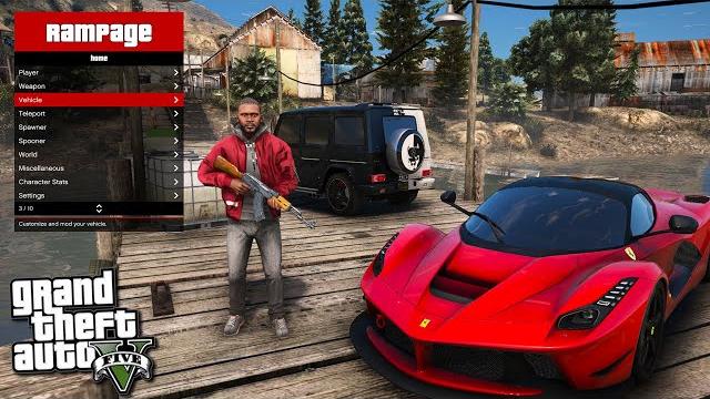 Rampage Trainer - ЛУЧШИЙ ТРЕЙНЕР ДЛЯ СЮЖЕТКИ ГТА 5! КАК УСТАНОВИТЬ ТРЕЙНЕР В GTA 5! ЛУЧШЕ ЧЕМ MENYOO Rampage Trainer - ЛУЧШИЙ ТРЕЙНЕР ДЛЯ СЮЖЕТКИ ГТА 5! КАК УСТАНОВИТЬ ТРЕЙНЕР В GTA 5! ЛУЧШЕ ЧЕМ MENYOO