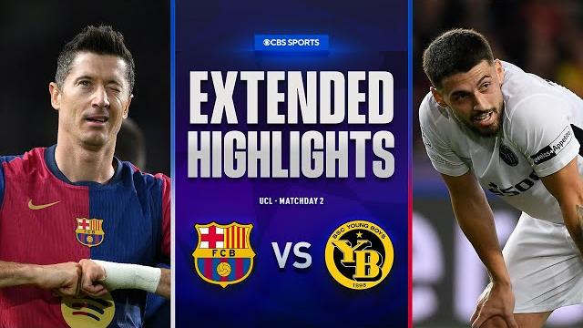 Barcelona vs. Young Boys: Extended Highlights | UCL League Phase MD 2 | CBS Sports Golazo Barcelona vs. Young Boys: Extended Highlights | UCL League Phase MD 2 | CBS Sports Golazo