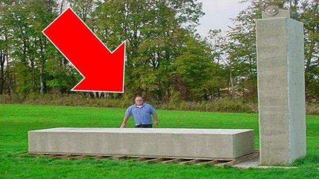 AMAZING VIDEO! Man Lifts 20 Ton Block By Hand? AMAZING VIDEO! Man Lifts 20 Ton Block By Hand?