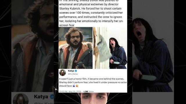 In The Shining, Shelley Duvall was pushed to emotional and physical extremes by Stanley Kubrick In The Shining, Shelley Duvall was pushed to emotional and physical extremes by Stanley Kubrick