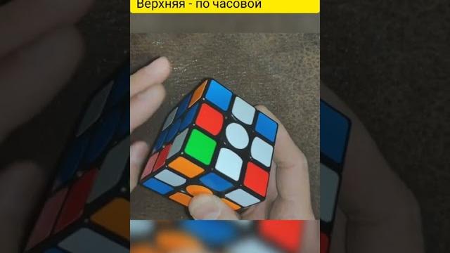 Как собрать кубик Рубика двум движениями из любого положения Как собрать кубик Рубика двум движениями из любого положения