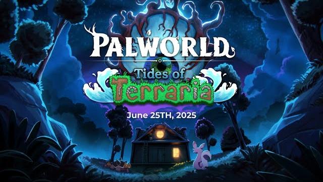 Palworld × Terraria | Tides of Terraria Major Update Animated Trailer | Palnews | Pocketpair Palworld × Terraria | Tides of Terraria Major Update Animated Trailer | Palnews | Pocketpair