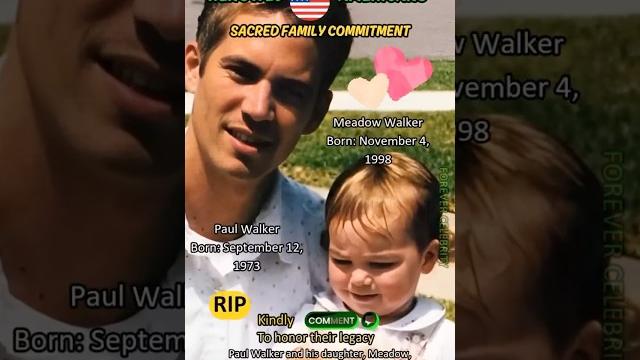 Paul Walker and His Daughter: Honoring Their Unbreakable Bond in Hollywood and American Life Paul Walker and His Daughter: Honoring Their Unbreakable Bond in Hollywood and American Life