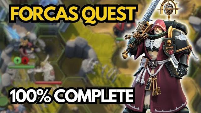 Forcas Quest - 100% Complete! (No Legendaries) Forcas Quest - 100% Complete! (No Legendaries)
