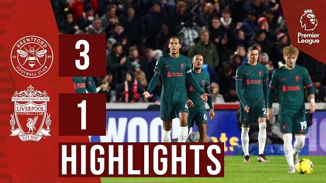 Highlights: Brentford 3-1 Liverpool | Defeat for the Reds Highlights: Brentford 3-1 Liverpool | Defeat for the Reds