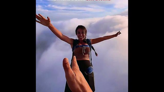 Others doing sky diving vs Last one ️ Others doing sky diving vs Last one ️