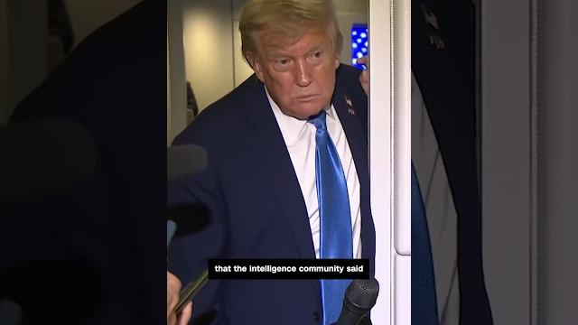 Trump disputes intel chief Tulsi Gabbard on Iran Trump disputes intel chief Tulsi Gabbard on Iran