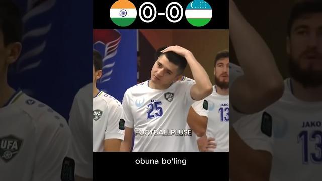 Uzbekistan India • asian cup #footballplus #uzbekstan #india Uzbekistan India • asian cup #footballplus #uzbekstan #india