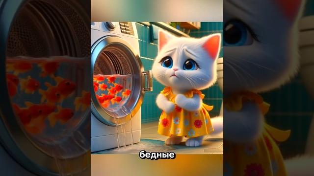 Бедные рыбки пропали у котят #cats #мультик #ии #dalle3 #chatgpt #aiart #кот #юмор #нейросеть #art Бедные рыбки пропали у котят #cats #мультик #ии #dalle3 #chatgpt #aiart #кот #юмор #нейросеть #art