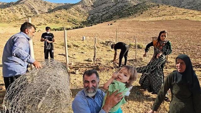 Beautiful rural life. Shirvan's attempt to go to the nomadic region Beautiful rural life. Shirvan's attempt to go to the nomadic region