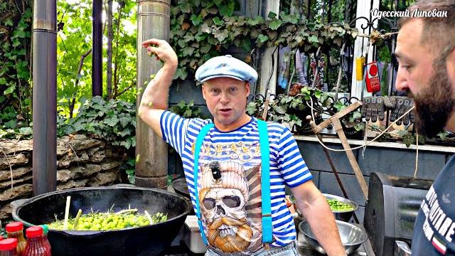 Знаменитое ЧАКАПУЛИ!! Суп с мясом барана в ЗЕЛЕНИ. Готовят Грузинский Армянин и Еврей в Одессе Знаменитое ЧАКАПУЛИ!! Суп с мясом барана в ЗЕЛЕНИ. Готовят Грузинский Армянин и Еврей в Одессе