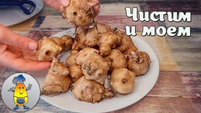 ТОПИНАМБУР: как помыть и почистить корнеплод ТОПИНАМБУР: как помыть и почистить корнеплод