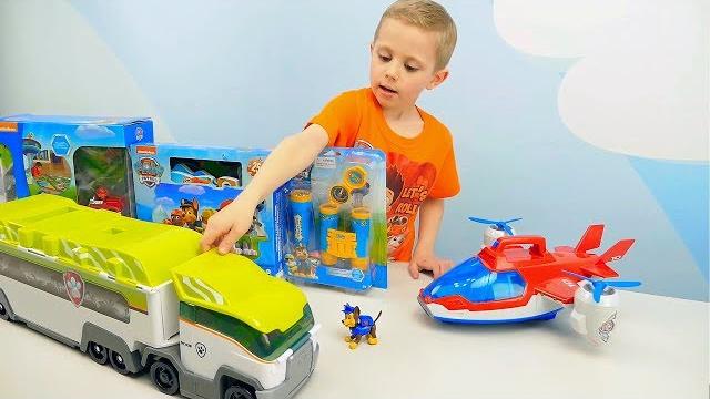 Щенячий Патруль Игрушки Патрулевозы Вездеход и многое другое. Видео для детей с игрушками PAW PATROL Щенячий Патруль Игрушки Патрулевозы Вездеход и многое другое. Видео для детей с игрушками PAW PATROL