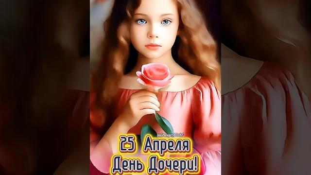 25 Апреля .День Дочери. 25 Апреля .День Дочери.