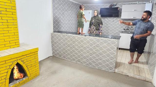 Sakineh's apology and Nassib's big smile: So much love and empathy in building a stylish kitchen Sakineh's apology and Nassib's big smile: So much love and empathy in building a stylish kitchen