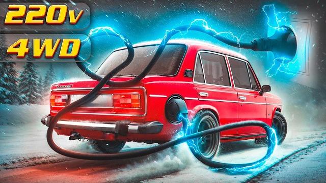 ДРЕЛЬ на каждое КОЛЕСО = ЖИГА 220v 4WD ДРЕЛЬ на каждое КОЛЕСО = ЖИГА 220v 4WD
