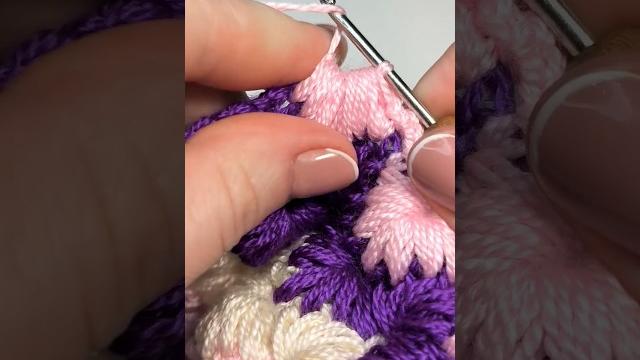 ️Невероятный узорчик крючком для начинающих #video #crochet #мастеркласс #вязаниекрючком ️Невероятный узорчик крючком для начинающих #video #crochet #мастеркласс #вязаниекрючком