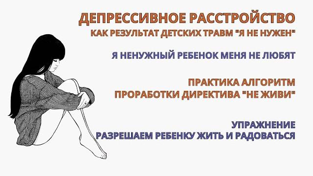 Депрессия. Учимся выполнять упражнение с 100% результатом улучшения состояния уже после 1-й практики Депрессия. Учимся выполнять упражнение с 100% результатом улучшения состояния уже после 1-й практики