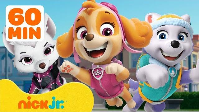 Щенячий патруль | Час спасения девочек PAW Patrol! с Скай, Свити и Эверест! | Nick Jr. Щенячий патруль | Час спасения девочек PAW Patrol! с Скай, Свити и Эверест! | Nick Jr.