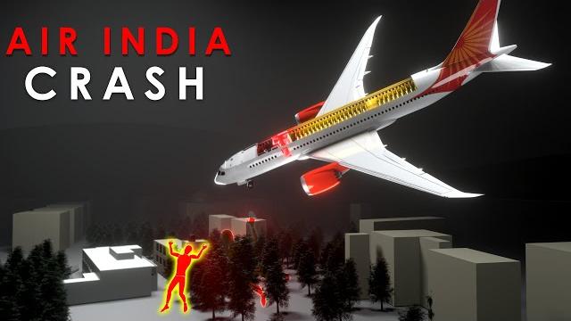 Air India Plane Crash Explained #airindia #planecrashsurvivor Air India Plane Crash Explained #airindia #planecrashsurvivor