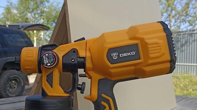Электрический краскопульт DEKO DKSG55K1 HVLP 550 W. Электрический краскопульт DEKO DKSG55K1 HVLP 550 W.