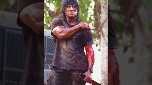 Сильвестр Сталлоне в фильме Рембо Сильвестр Сталлоне в фильме Рембо