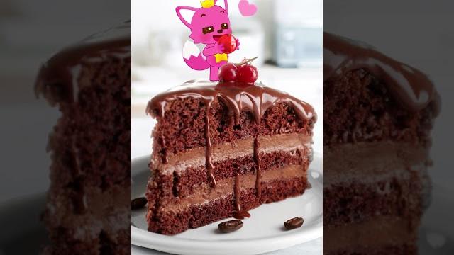 Pinkfong's Mukbang - full course #shorts Pinkfong's Mukbang - full course #shorts