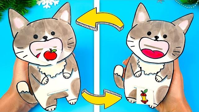 Лайфхак с котиком своими руками Лайфхак с котиком своими руками