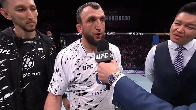 UFC Макао: Муслим Салихов - Слова после боя UFC Макао: Муслим Салихов - Слова после боя