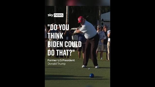 'Do you think Biden could do that?': Trump mocks U.S President 'Do you think Biden could do that?': Trump mocks U.S President